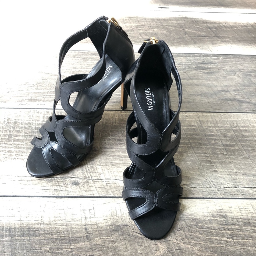 Kate Spade Saturday black heels sz5.5